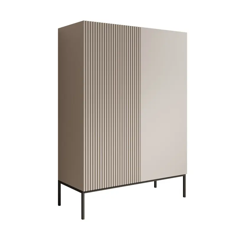 Aanbieding Meubella - Capri - Dressoir - Beige - 100 cm