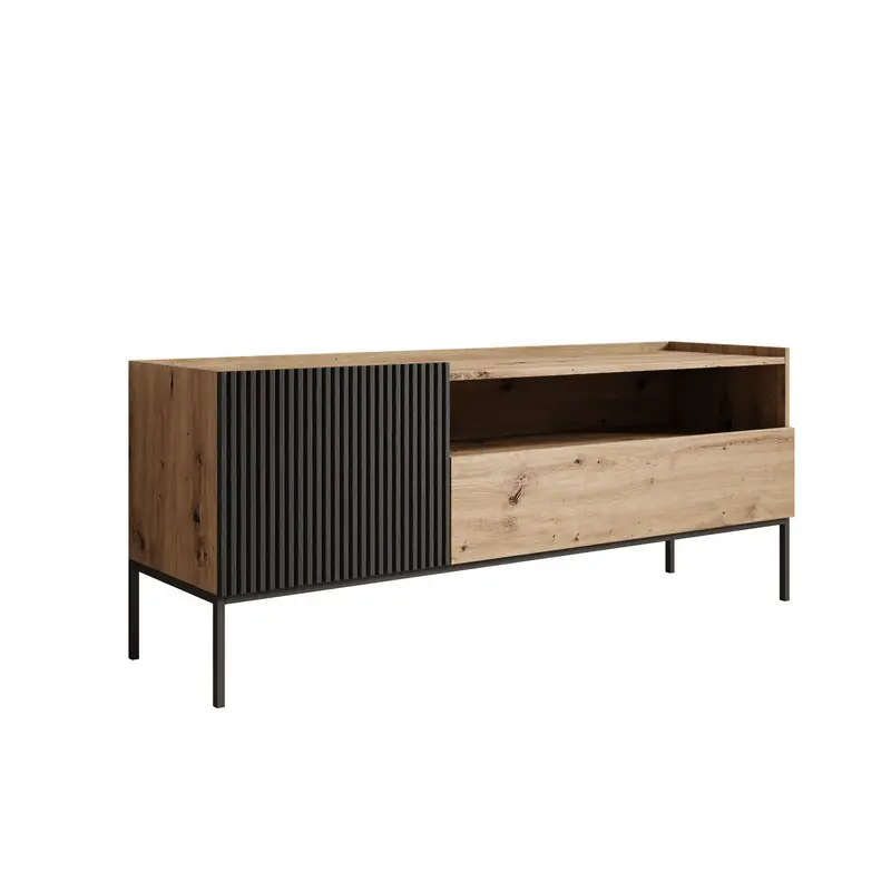 Meubella - Capri - TV-Meubel - Eiken - 150 cm Favoriet