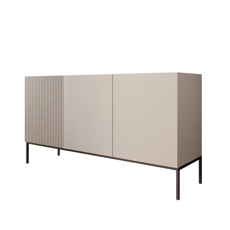 Koop Online Meubella - Capri - Dressoir - Beige - 150 cm