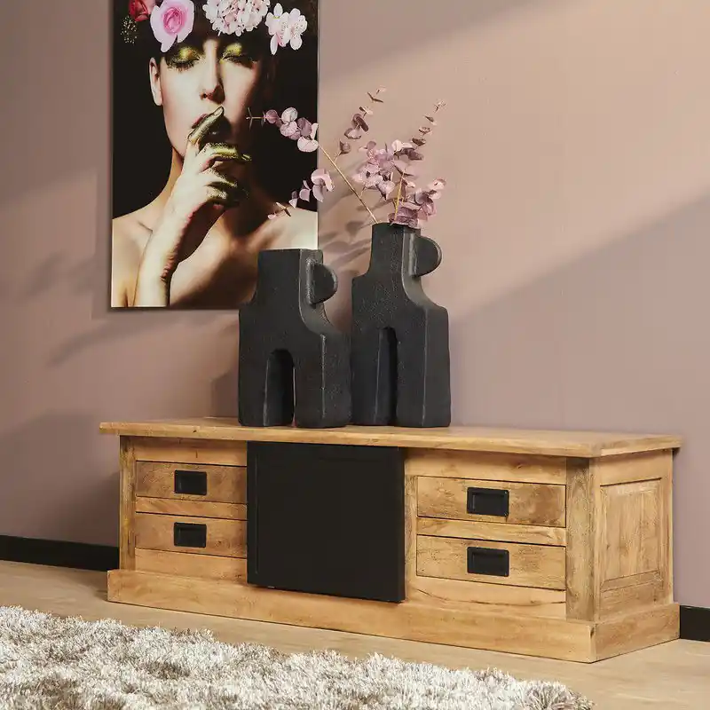 Starfurn - Tv meubel Nashville - Bruin - 45x155x50 cm Bestel Nu