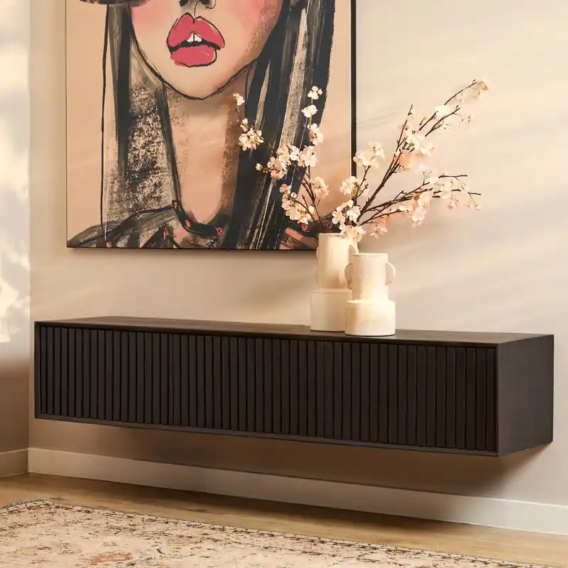 Trendy Starfurn - Tv meubel Madison - Zwart - 35x160x30 cm