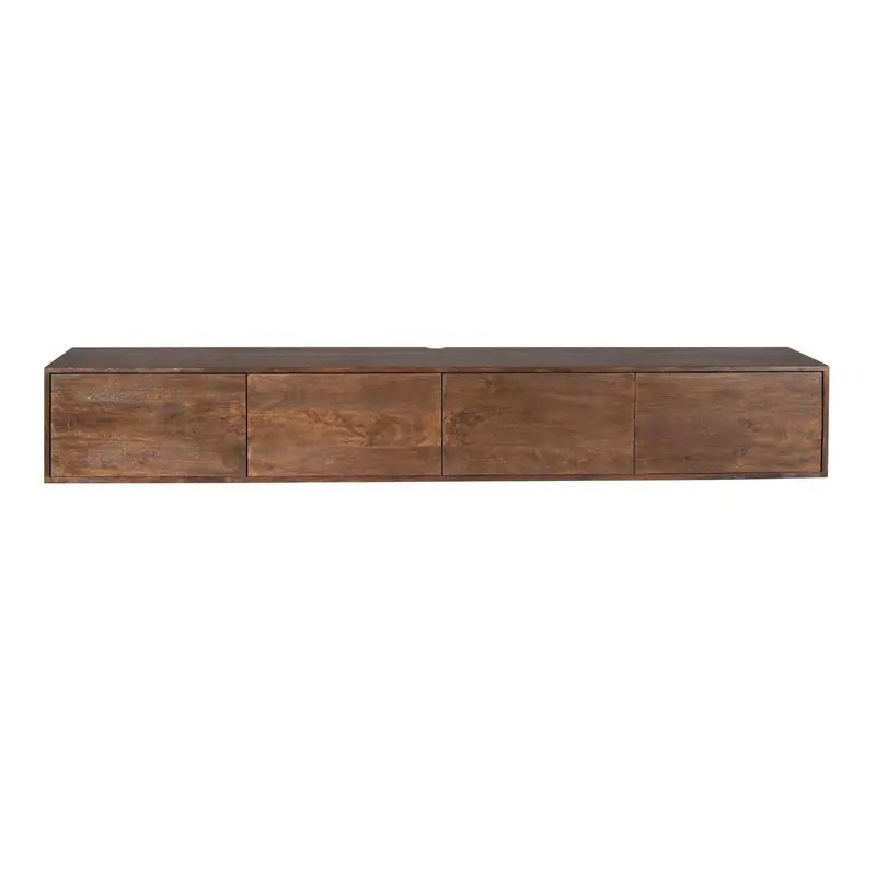 Voordeelprijs Starfurn Zwevend tv meubel Vision Brown | 240 cm