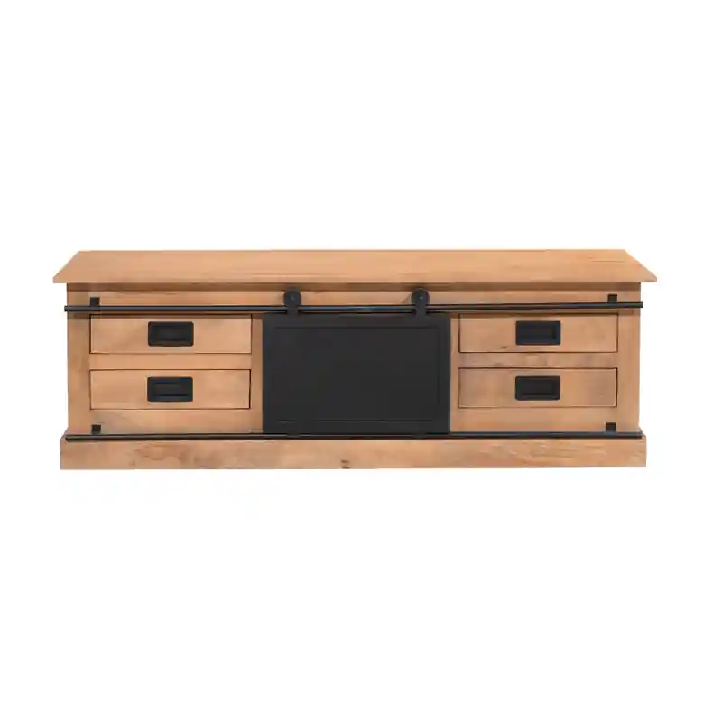 Ambachtelijk Starfurn - Tv meubel Lotte - Bruin - 45x155x50 cm
