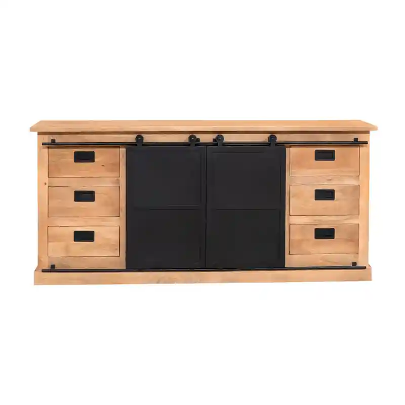Snelle Levering Starfurn - Dressoir Lotte - Bruin - 45x200x90 cm