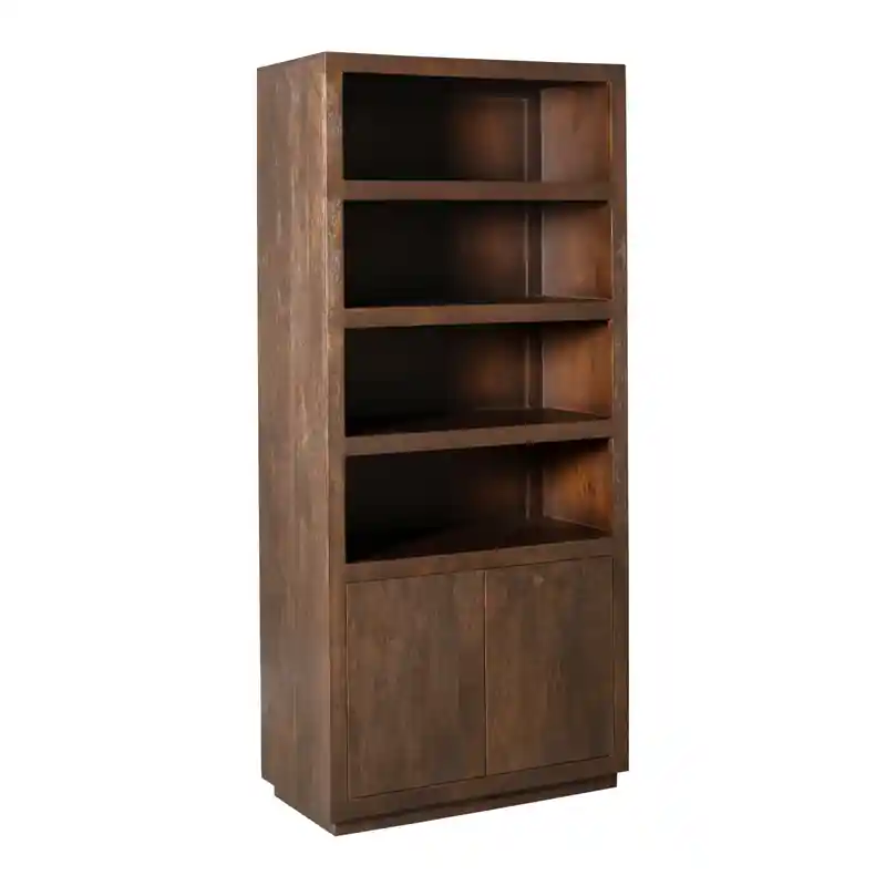 Origineel Starfurn - Boekenkast Brussel - Bruin - 45x90x200 cm