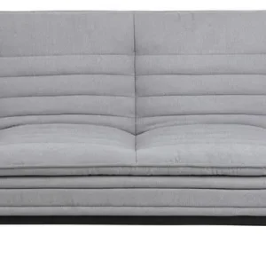 Nieuwe Collectie Slaapbank 3-Zits - Lichtgrijs Stof - Zithoogte 41cm - 196x98x91cm - Nico
