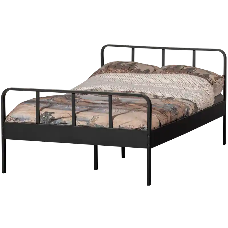 Merkproduct WOOOD Mees Twijfelaar - Metaal - Zwart - 90X208X125