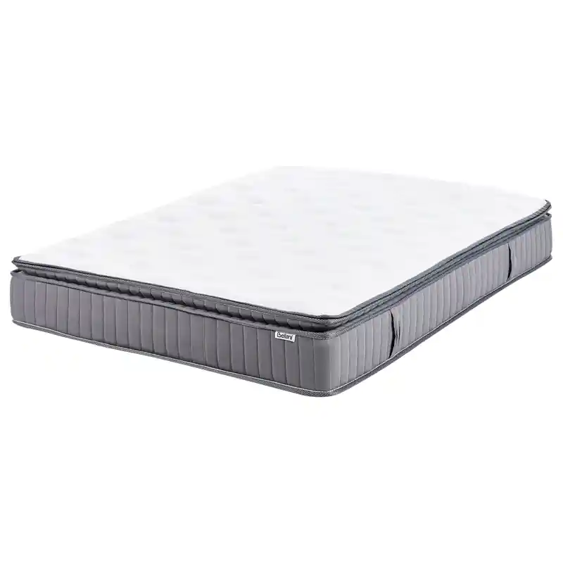Aanbieding PLEASANT - Pocketveringmatras medium - Wit - 140x200 cm - Traagschuim