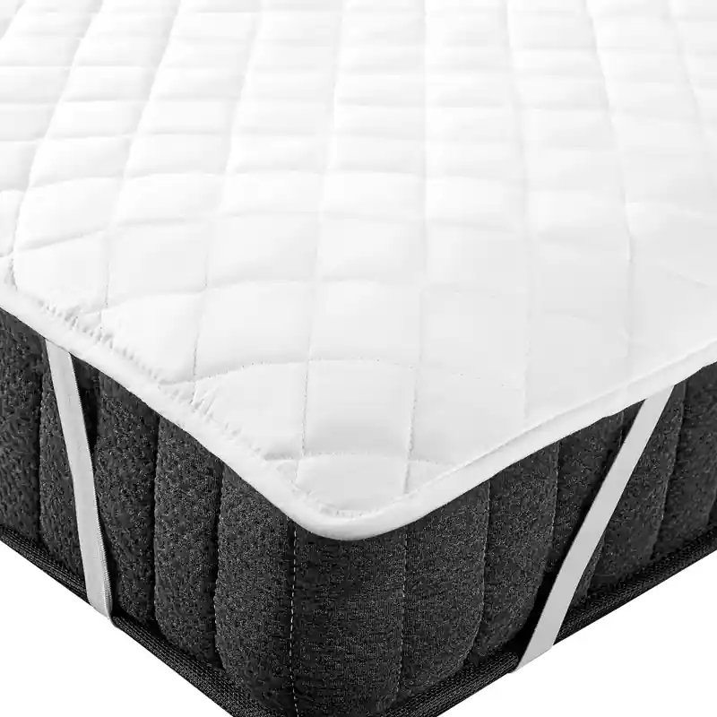 ALMANZOR- Matrastopper - Wit 90 x 200 cm - Japara katoen Exclusief