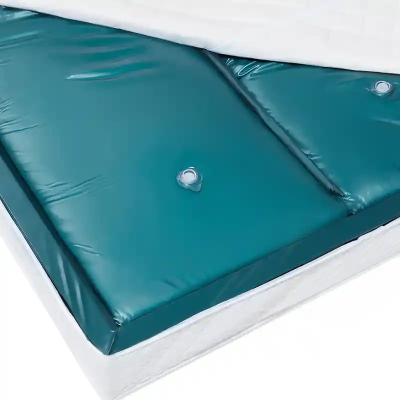 Weekendaanbieding DUAL VOLL - Waterbedmatras - Blauw - 180 x 200 cm - Vinyl