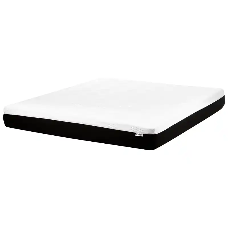 Wereldwijde Verzending SPONGY - Schuimmatras stevig - Zwart/Wit - 180 x 200 cm - Traagschuim