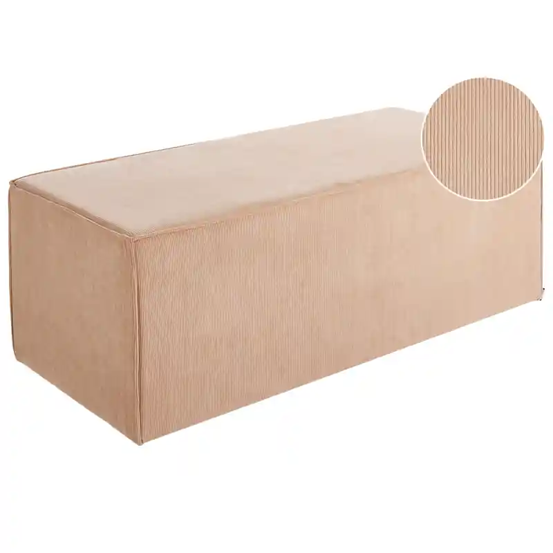 VINITA - Poef - Beige - Corduroy Merkproduct
