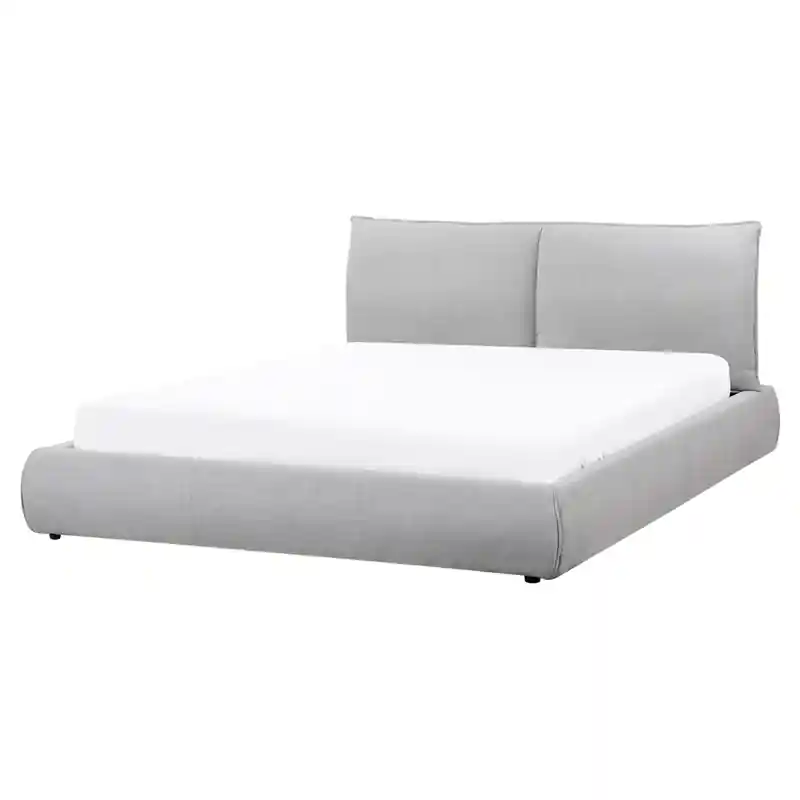 VINAY - Waterbed - Grijs - 160 x 200 cm - Polyester Gratis Verzending