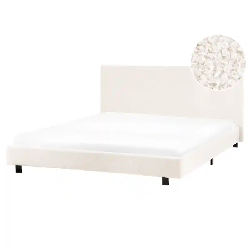 ALBI - Waterbed - Off-white - 160 x 200 cm - Bouclé Nu Kopen