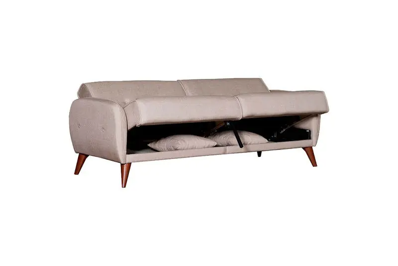 Zydante® Sofabed Roma - Rosé - 200x80x77 cm Express Levering