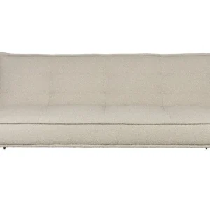 Slaapbank Grijs Polyester - 3-Zits - 184x90x84cm - Cielke Beperkt Aanbod