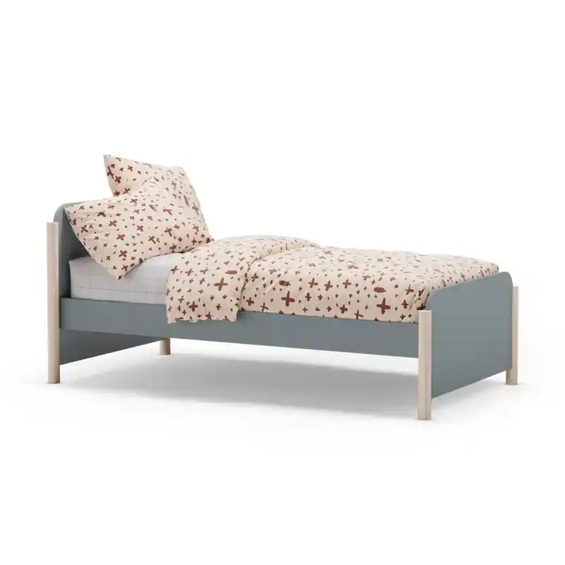 Bed 90x190 cm met afgeronde vormen - DAPHNÉ Beperkte Voorraad