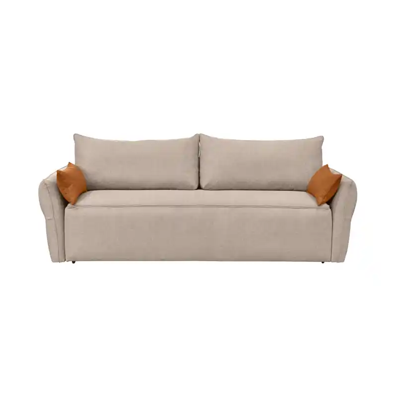 Bestel Nu Slaapbank 3-zits in stof L238 cm - LAGOS