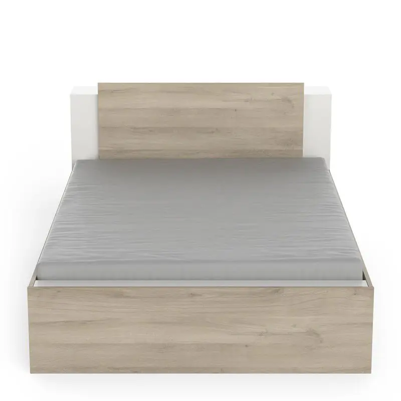 Favoriet Bed van 140x190/200 cm met 2 laden en 2 vakken - L144,7 cm