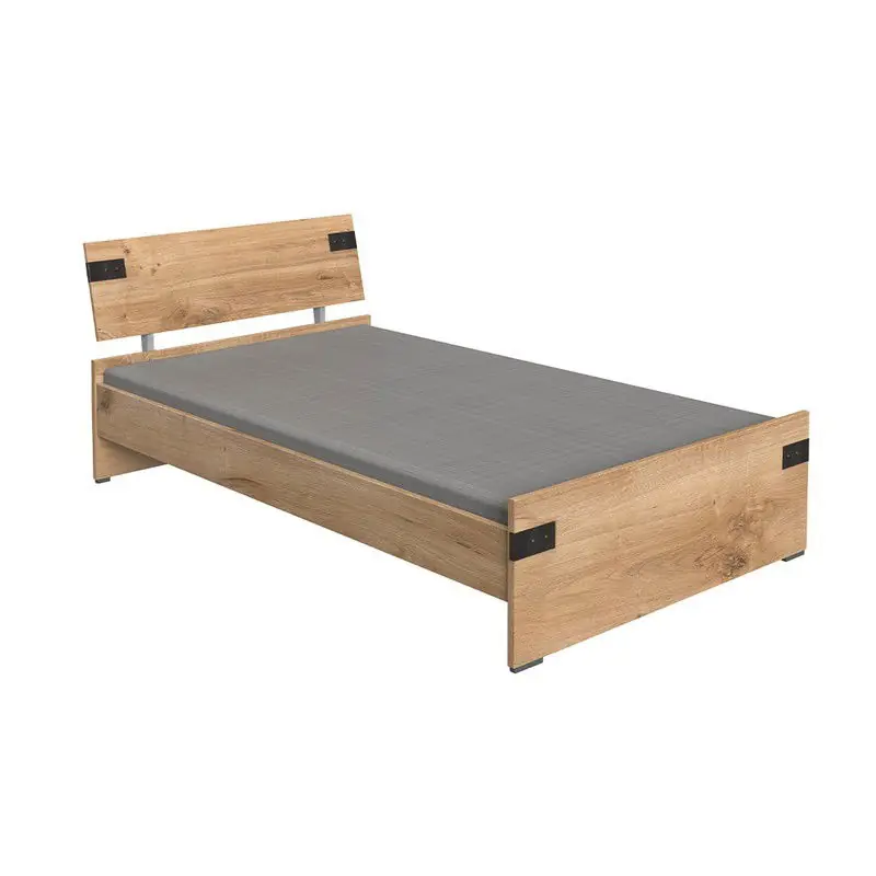 Luxe Bed 120 x 200 met set van 2 laden - L126 cm