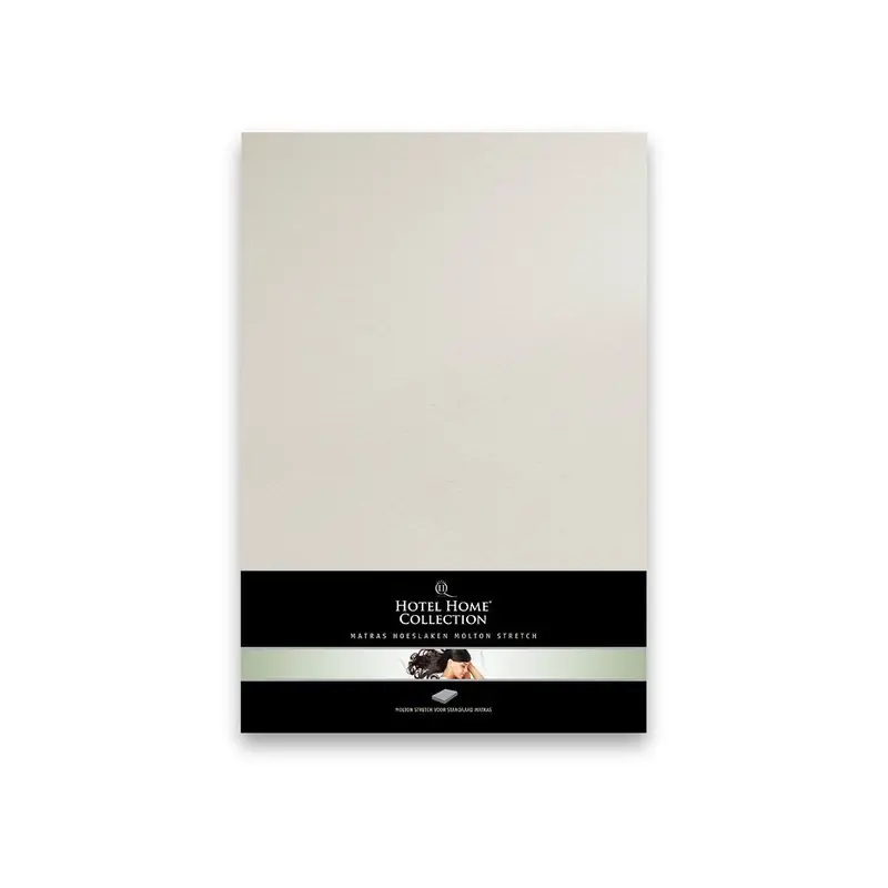 Hotel Home Collection - Matras Molton-Stretch - 80/90x200+30 cm - Wit Gereduceerde Prijs