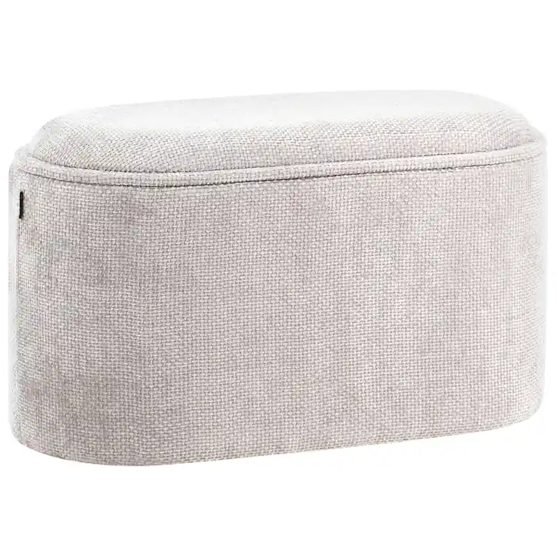 ARTAS - Opbergbankje - Grijs - Chenille Bestseller