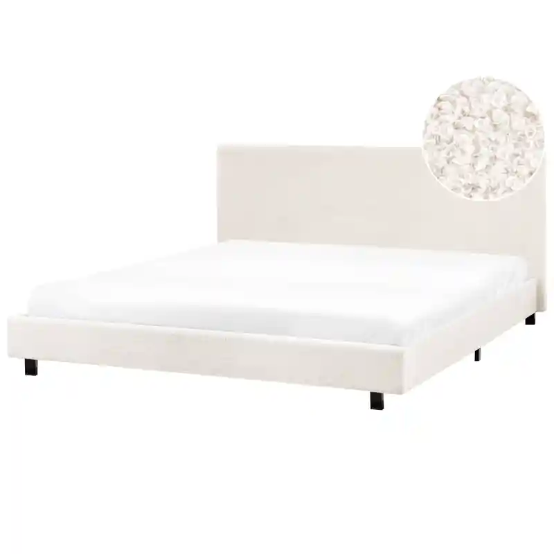 ALBI - Waterbed - Off-white - 180 x 200 cm - Bouclé Gratis Retour