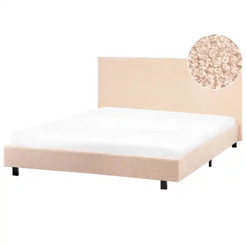 ALBI - Waterbed - Beige - 140 x 200 cm - Bouclé In De Mode