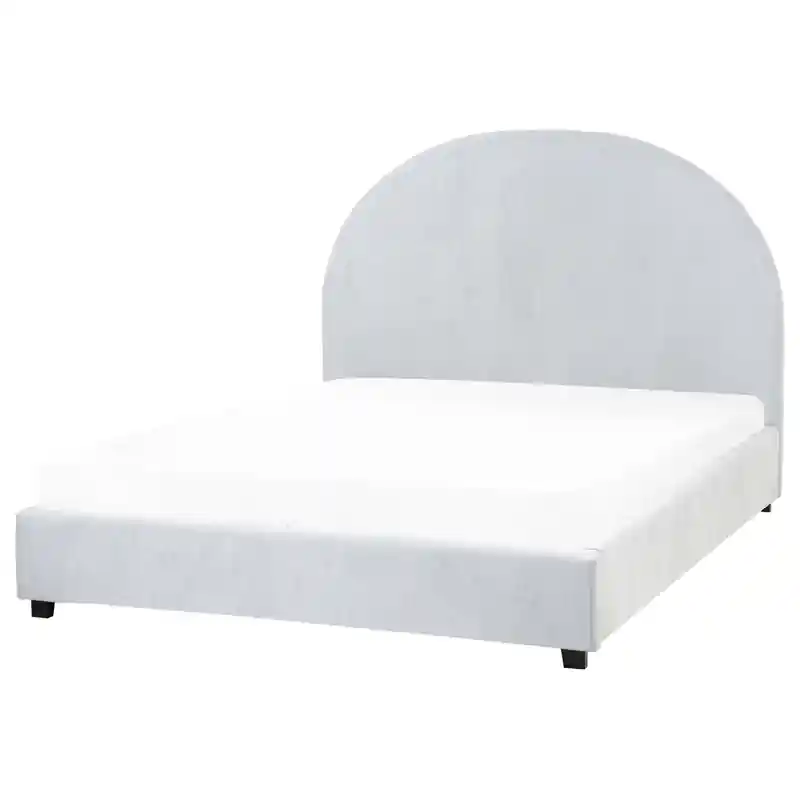 Weekendaanbieding VAUCLUSE - Waterbed - Lichtblauw - 140 x 200 cm - Stof