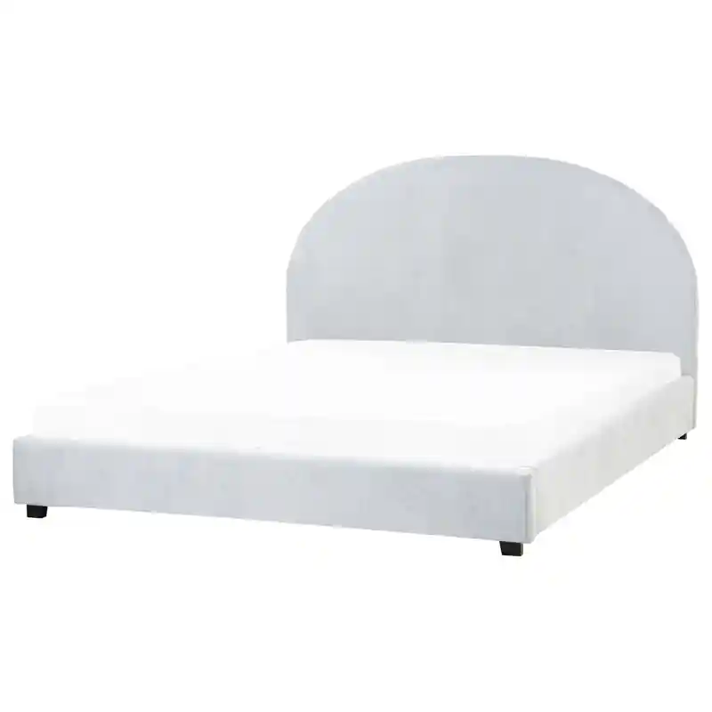 Wereldwijde Verzending VAUCLUSE - Waterbed - Lichtblauw - 160 x 200 cm - Stof