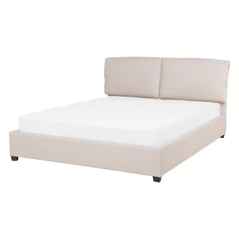Weekendaanbieding BELFORT - Waterbed - Lichtbeige - 140 x 200 cm - Polyester