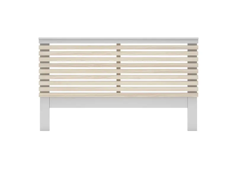Groothandel Marckeric - Hoofdbord Estefania - Wit - 163x5x100cm