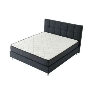 Express Levering Larson - Boxspring Bergen - Donkergrijs - 180x210