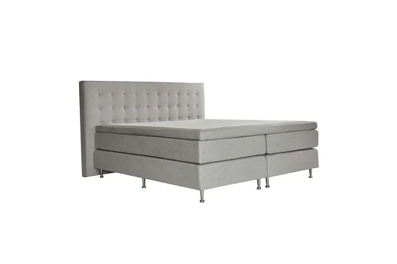 Larson - Boxspring Oslo - Lichtgrijs - 180x210 Nu Kopen