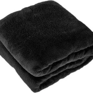Bulkbestelling Plaid justin l150b200cm zwart