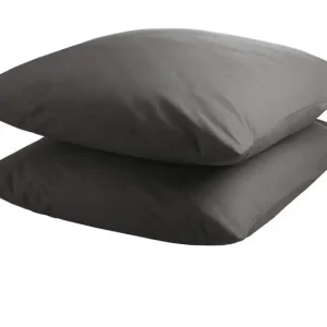 DoubleDry Kussensloop 2 stuks 60x70 cm - antraciet Gereduceerde Prijs