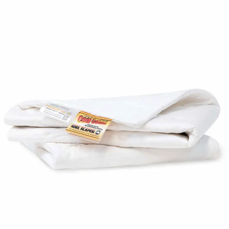 2x Cool Cotton Kussenbeschermer - Katoen Wit 60x70 - Antibacteriëel Kussenbeschermer - 100% Gewateerd Katoen - Kussenbeschermer met rits - Kussensloop - Kussenbeschermer Katoen set - Molton Kussenslopen Uitverkoop