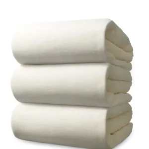 Ten Cate Velours Hoeslaken - 90x200 - Naturel Snelle Levering
