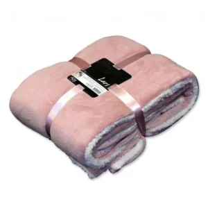 Plaid Lars l200b150 cm oudroze Op = Op