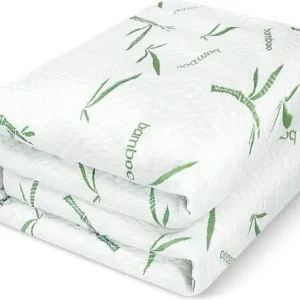 Waterdicht Bamboe Hoeslaken - 160x200+30 cm - Zydante® Op = Op