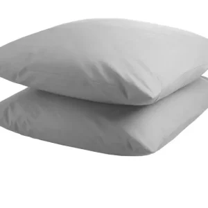 DoubleDry Kussensloop 2 stuks 60x70 cm - licht grijs Topkwaliteit
