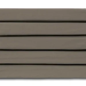 Betrouwbaar Ten Cate Katoensatijnen Hoeslaken - 180x200 - Taupe