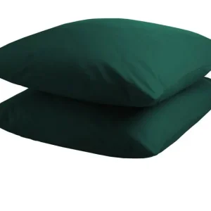 DoubleDry Kussensloop 2 stuks 60x70 cm - donker groen Merkproduct