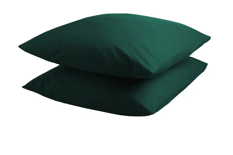DoubleDry Kussensloop 2 stuks 60x70 cm - donker groen Merkproduct