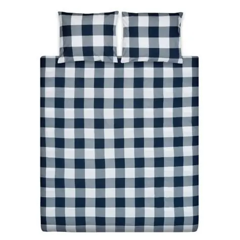 Luxe Ten Cate Katoenen Eenpersoons Dekbedovertrek - 140x200/220 - Milo Marine