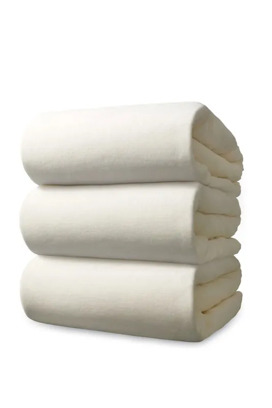 Ten Cate Velours Hoeslaken - 160x200 - Naturel Beperkte Voorraad