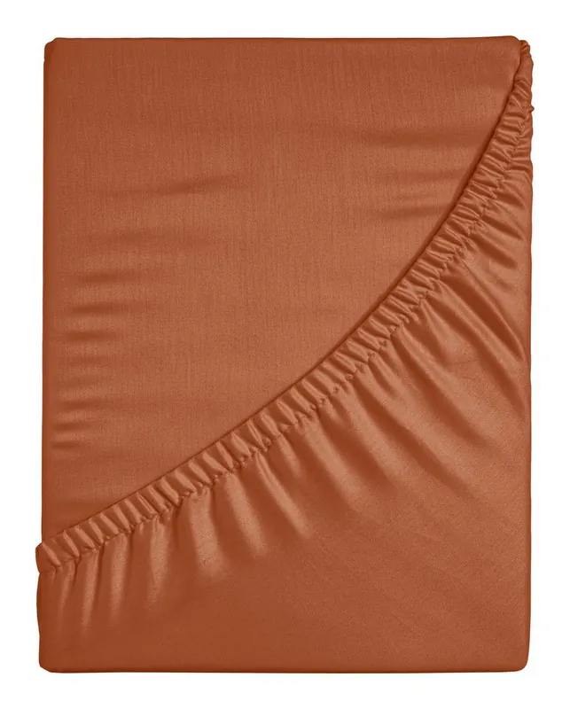 Ten Cate Premium Katoensatijnen Hoeslaken 90x200 - Indian Spice Koopje