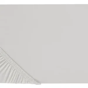 Voordeelprijs JANBU - Laken - Lichtgrijs - 160 x 200 cm - Katoen