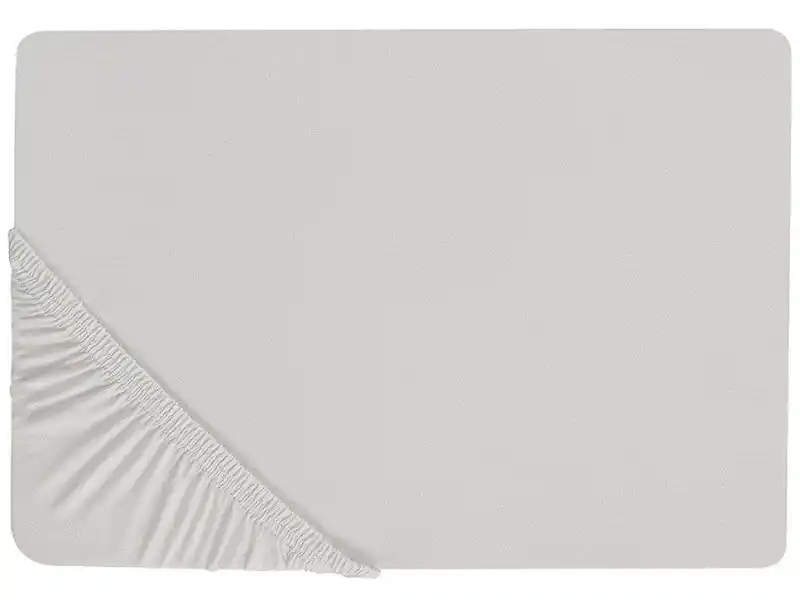 Voordeelprijs JANBU - Laken - Lichtgrijs - 160 x 200 cm - Katoen