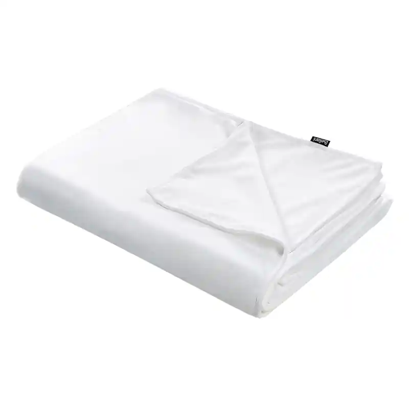 Wereldwijde Verzending RHEA - Verzwaringsdeken hoes - Wit - 120 x 180 cm - Polyester
